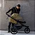 Carrinho De Bebê Urban Glide 3 Rodas Nutria Chassi Preto - Thule - Imagem 3