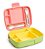 Bento Box com divisorias Amarelo Verde Rosa - Munchkin - Imagem 2