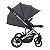 Kit Carrinho Como 4 com bebe conforto e moises cor Asphalt Diamond - ABC Design - Imagem 4