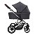 Kit Carrinho Como 4 com bebe conforto e moises cor Asphalt Diamond - ABC Design - Imagem 8