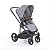 Kit Carrinho Como 4 com bebe conforto e moises cor Woven Grey - ABC Design - Imagem 2
