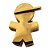 Pingente Menino Pandora Sem Pedras - Ushine - Imagem 1