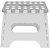 Banqueta Multiuso Dobrável Cinza - Buba - Imagem 4