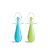 Colheres De Silicone Verde E Azul - Munchkin - Imagem 1