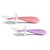 Colheres De Silicone lilas E Rosa - Munchkin - Imagem 2