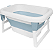 Banheira Dobrável Média Azul - Buba - Imagem 1