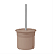 Copo Snack com Canudo Silicone Sip + Snack Brown Grey - Minikoioi - Imagem 1