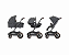 Combo Carrinho de Bebê Fame com moises e bebe conforto Pebble Pro Graphite - Maxi Cosi - Imagem 6