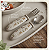 Talheres em Silicone Boho Chic - Tiny Love - Imagem 2