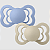 Kit 2 chupetas Supreme Vanilla / Sky Blue - Bibs - Imagem 1