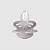 Kit 2 chupetas Supreme Blossom / Dusky Lilac - Bibs - Imagem 2