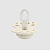 Kit 2 chupetas Infinity Ivory / Blush - Bibs - Imagem 2