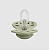 Kit 2 chupetas Infinity Ivory / Sage - Bibs - Imagem 2