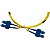 Cabo De Fibra Óptica Sc-Upc Para Sc-Upc Duplex 2 Mm - 2 Metros - Imagem 1