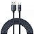 Cabo Usb-A A Usb-C Baseus Cajy000501 Crystal Shine 100 W - Black 2 Metros - Imagem 1
