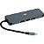 Hub Mtek Ds-91Tc 9 Em 1 Usb-C - Cinza - Imagem 2
