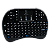 Controle Para Receptor Xplus Mini Keyboard / 2.4Ghz / Usb - Preto - Imagem 1