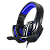 Headset Gamer Satellite Ae-369B Com Microfone -  Preto / Azul - Imagem 1