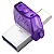 Pendrive Kingston Data Traveler Microduo 3C 64Gb / Usb-A 3.2 / Tipo-C - Roxo - Imagem 2