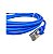 Cabo Iuron Cat5E Utp Patch Cord 26Awg 7/0.16Mm 2M Azul Blind - Imagem 3