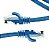 Cabo Iuron Owire Cat6 Utp Patch Cord 24Awg 7/0.20Mm 10M Azul - Imagem 3