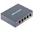 Hikvision Hub Switch 04P 10/100Mbps Poe Ds-3E0105P-E(B) - Imagem 1