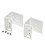 Mikrotik Acess. Rmk-2/10 Kit De Montagem Rack 1U Duplo 10" - Imagem 2