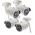 Q-See 4 Cameras Sv-Cam Qcw3Mp1B-4 3.6Mm Bullet 3Mp 1080P Wif - Imagem 1