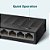Tp-Link Hub Switch 08P Ls1008G 10/100/1000 Plastic Case - Imagem 2