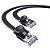 Cabo de Rede RJ45 Baseus - Preto 2 metros (WKJS000101) - Imagem 2