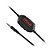 Fone de ouvido Gamer Krab Spider KBGH10 3.5mm - Preto/Vermelho - Imagem 5