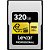 Memória CFexpress Tipo A Lexar Professional Gold 900-800 MB/s 320 GB (LCAGOLD320G-RNENG) - Imagem 1