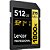 Memória SD Lexar Professional 1800X Serie Gold 270-180 MB/s C10 U3 V60 512 GB (LSD1800512G-BNNNG) - Imagem 2