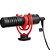 Microfone Boya BY-MM1+ - Preto/Vermelho - Imagem 1