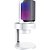 Microfone Fifine A8 RGB USB - Branco - Imagem 1