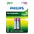 Pilhas Recarregáveis Philips AAA x 2 R03B2RTU10/97 - 1000 mAh - Imagem 1