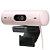 Webcam Logitech Brio 500 FHD 1080P HDR para Videoconferência (960-001418) - Rosa - Imagem 1