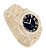 Relógio Masculino Charles Raymond L0504B (L0504RNB Cuban Gld Blk Panther) - Imagem 4