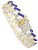 Relógio Masculino Charles Raymond L0504B (L0504RNB ZZ Gold Royal Blue) - Imagem 3