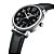 Relógio Masculino HANPOSH 0404-Silver Black - Imagem 3