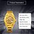 Relógio Masculino Tiong FOR8202-gold - Imagem 4