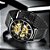 Relógio Masculino Dentily 9005AW-black gold - Imagem 3