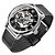 Relógio Masculino Dentily For08-black silver - Imagem 1