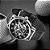 Relógio Masculino Dentily For08-black silver - Imagem 3