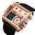 Relógio Masculino SKMEI SKMEI-1391-Rose Gold Black-F - Imagem 3