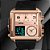 Relógio Masculino SKMEI SKMEI-1391-Rose Gold Black-F - Imagem 5