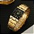 Relógio Masculino WWOOR 8858-A4-Gold Black - Imagem 5