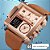 Relógio Masculino SKMEI SKMEI-1391-Rose Gold Brown-F - Imagem 5