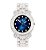 Relógio Masculino Charles Raymond L0504B - Cuban (DXB Silver Magic Blue) - Imagem 2