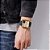 Relógio Masculino SKMEI SKMEI-1584-Gold Black-F - Imagem 2